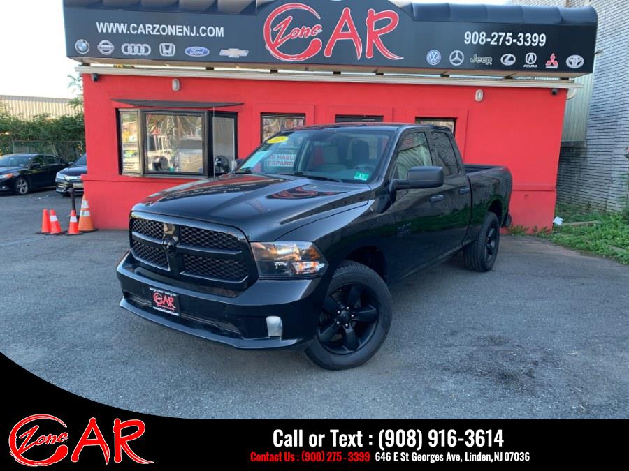 2018 Ram 1500 Express 4x4 Quad Cab 6''4" Box, available for sale in Linden, New Jersey | Car Zone. Linden, New Jersey