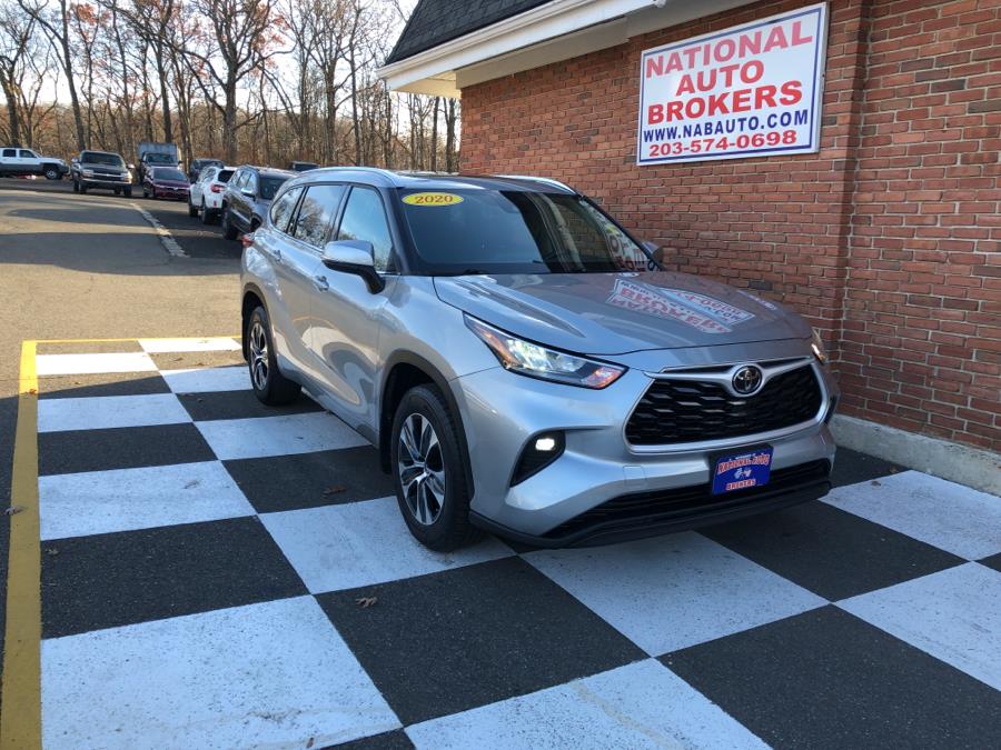 2020 Toyota Highlander XLE AWD, available for sale in Waterbury, Connecticut | National Auto Brokers, Inc.. Waterbury, Connecticut