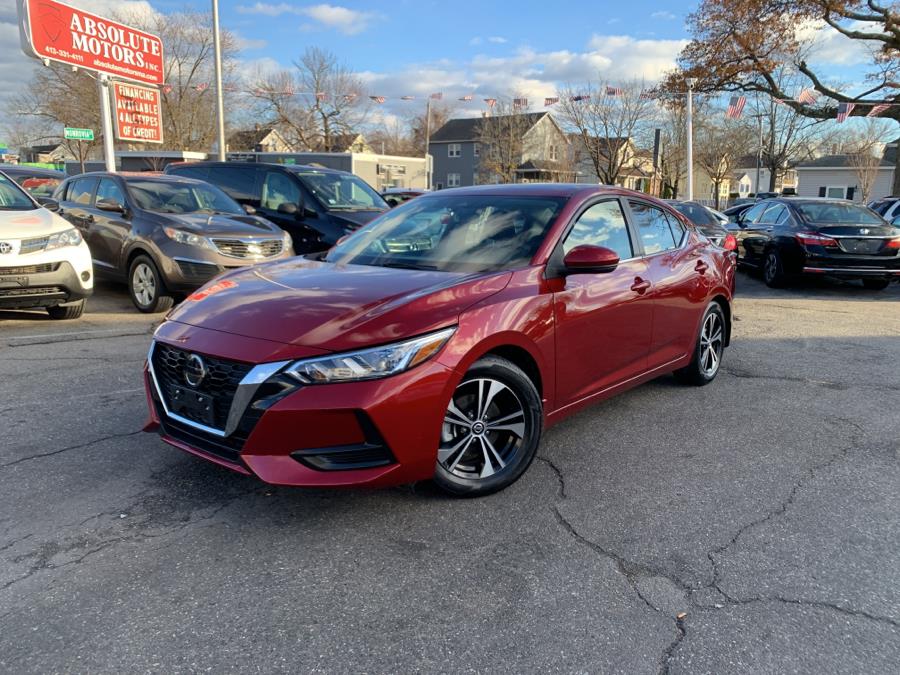 2020 Nissan Sentra SV CVT, available for sale in Springfield, Massachusetts | Absolute Motors Inc. Springfield, Massachusetts