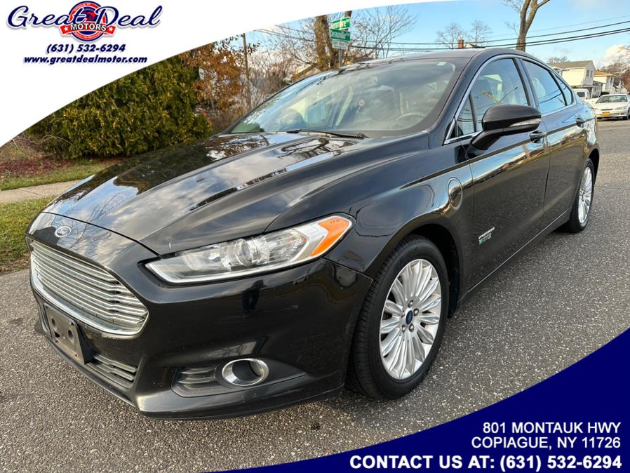 2015 Ford Fusion Energi 4dr Sdn SE Luxury, available for sale in Copiague, New York | Great Deal Motors. Copiague, New York