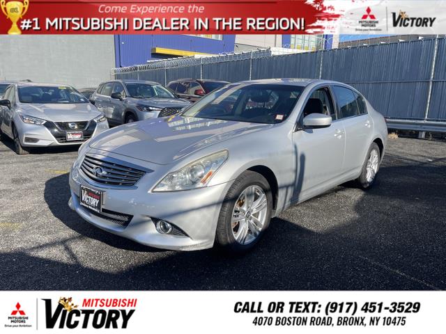 2013 Infiniti G37 X, available for sale in Bronx, New York | Victory Mitsubishi and Pre-Owned Super Center. Bronx, New York