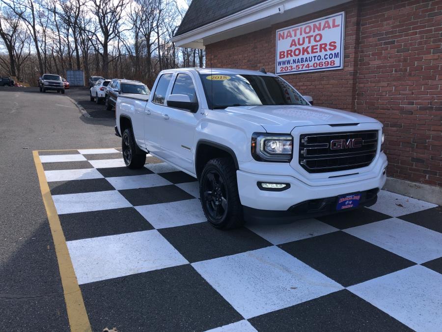 2018 GMC Sierra 1500 Elevation 4WD Double Cab SLE, available for sale in Waterbury, Connecticut | National Auto Brokers, Inc.. Waterbury, Connecticut