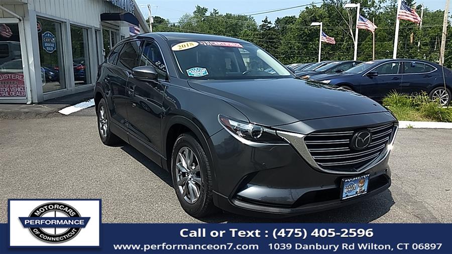 2018 Mazda CX-9 Touring AWD, available for sale in Wilton, Connecticut | Performance Motor Cars Of Connecticut LLC. Wilton, Connecticut 2018 Mazda CX-9 Touring AWD, available for sale in Wilton, Connecticut | Performance Motor Cars Of Connecticut LLC. Wilton, Connecticut