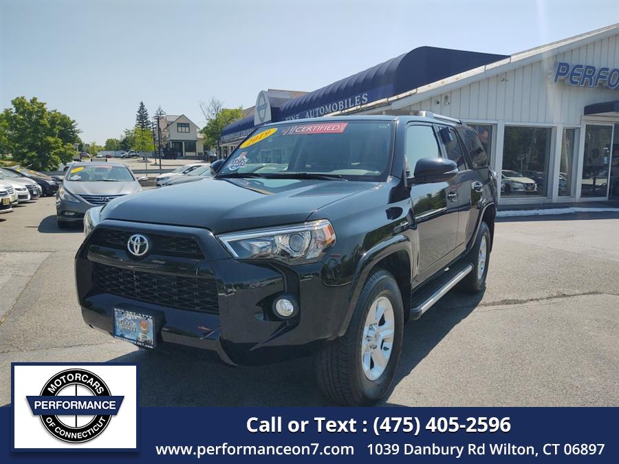 2019 Toyota 4Runner SR5 4WD (Natl), available for sale in Wilton, Connecticut | Performance Motor Cars Of Connecticut LLC. Wilton, Connecticut 2019 Toyota 4Runner SR5 4WD (Natl), available for sale in Wilton, Connecticut | Performance Motor Cars Of Connecticut LLC. Wilton, Connecticut