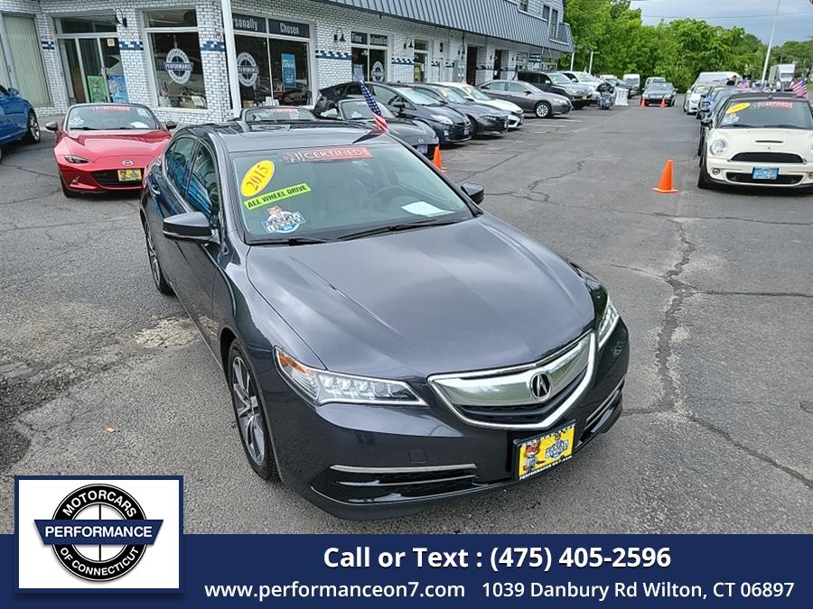 2015 Acura TLX 4dr Sdn SH-AWD V6 Tech, available for sale in Wilton, Connecticut | Performance Motor Cars Of Connecticut LLC. Wilton, Connecticut 2015 Acura TLX 4dr Sdn SH-AWD V6 Tech, available for sale in Wilton, Connecticut | Performance Motor Cars Of Connecticut LLC. Wilton, Connecticut