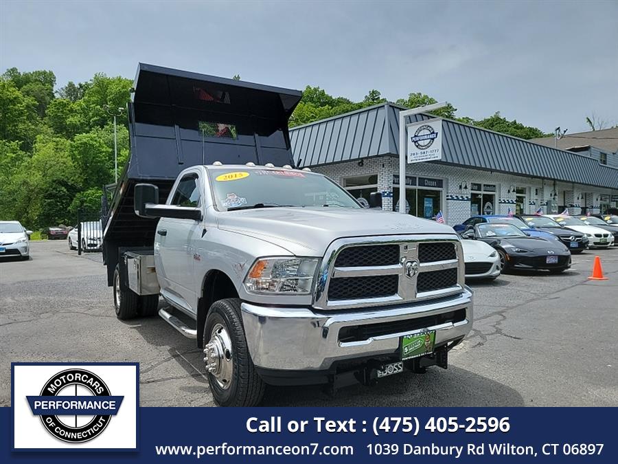 2015 Ram 3500 4WD Reg Cab 143" WB 60" CA Tradesman, available for sale in Wilton, Connecticut | Performance Motor Cars Of Connecticut LLC. Wilton, Connecticut