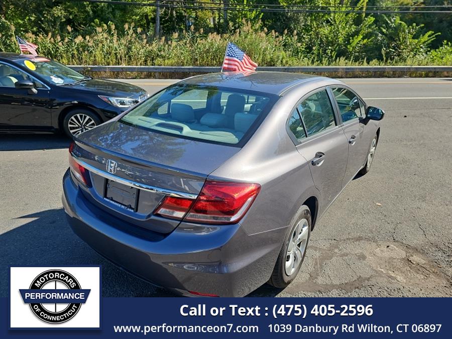 2014 Honda Civic Sedan 4dr CVT LX, available for sale in Wilton, Connecticut | Performance Motor Cars Of Connecticut LLC. Wilton, Connecticut 2014 Honda Civic Sedan 4dr CVT LX, available for sale in Wilton, Connecticut | Performance Motor Cars Of Connecticut LLC. Wilton, Connecticut