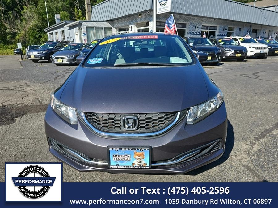 2014 Honda Civic Sedan 4dr CVT LX, available for sale in Wilton, Connecticut | Performance Motor Cars Of Connecticut LLC. Wilton, Connecticut 2014 Honda Civic Sedan 4dr CVT LX, available for sale in Wilton, Connecticut | Performance Motor Cars Of Connecticut LLC. Wilton, Connecticut