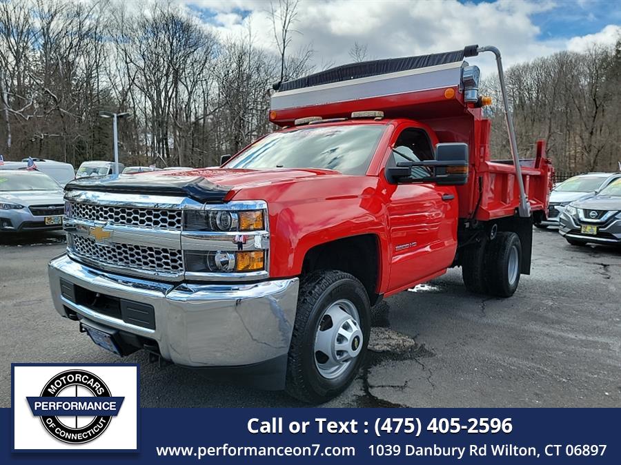 2019 Chevrolet Silverado 3500HD DUMP BODY CC 4WD Reg Cab 137.5" WB, 59.06" CA WT, available for sale in Wilton, Connecticut | Performance Motor Cars Of Connecticut LLC. Wilton, Connecticut 2019 Chevrolet Silverado 3500HD DUMP BODY CC 4WD Reg Cab 137.5" WB, 59.06" CA WT, available for sale in Wilton, Connecticut | Performance Motor Cars Of Connecticut LLC. Wilton, Connecticut