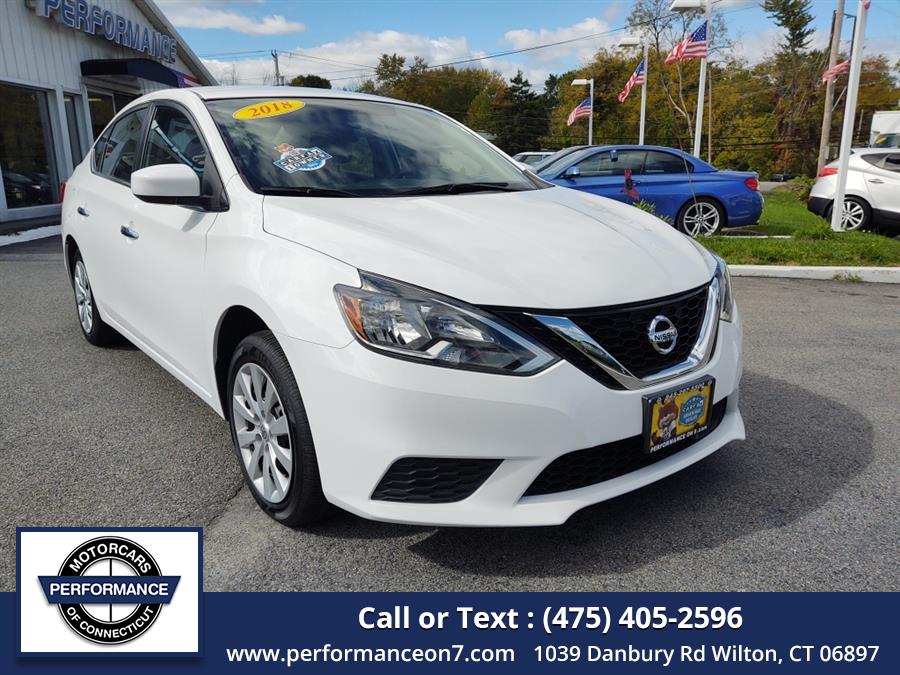 2018 Nissan Sentra SR CVT, available for sale in Wilton, Connecticut | Performance Motor Cars Of Connecticut LLC. Wilton, Connecticut