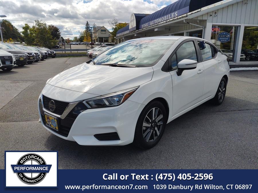 2021 Nissan Versa SV CVT, available for sale in Wilton, Connecticut | Performance Motor Cars Of Connecticut LLC. Wilton, Connecticut 2021 Nissan Versa SV CVT, available for sale in Wilton, Connecticut | Performance Motor Cars Of Connecticut LLC. Wilton, Connecticut