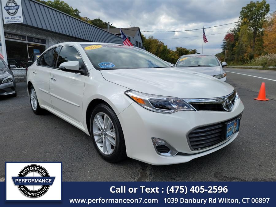 2015 Toyota Avalon 4dr Sdn XLE Premium (Natl), available for sale in Wilton, Connecticut | Performance Motor Cars Of Connecticut LLC. Wilton, Connecticut
