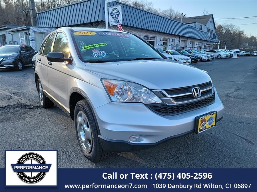 2011 Honda CR-V 4WD 5dr LX, available for sale in Wilton, Connecticut | Performance Motor Cars Of Connecticut LLC. Wilton, Connecticut