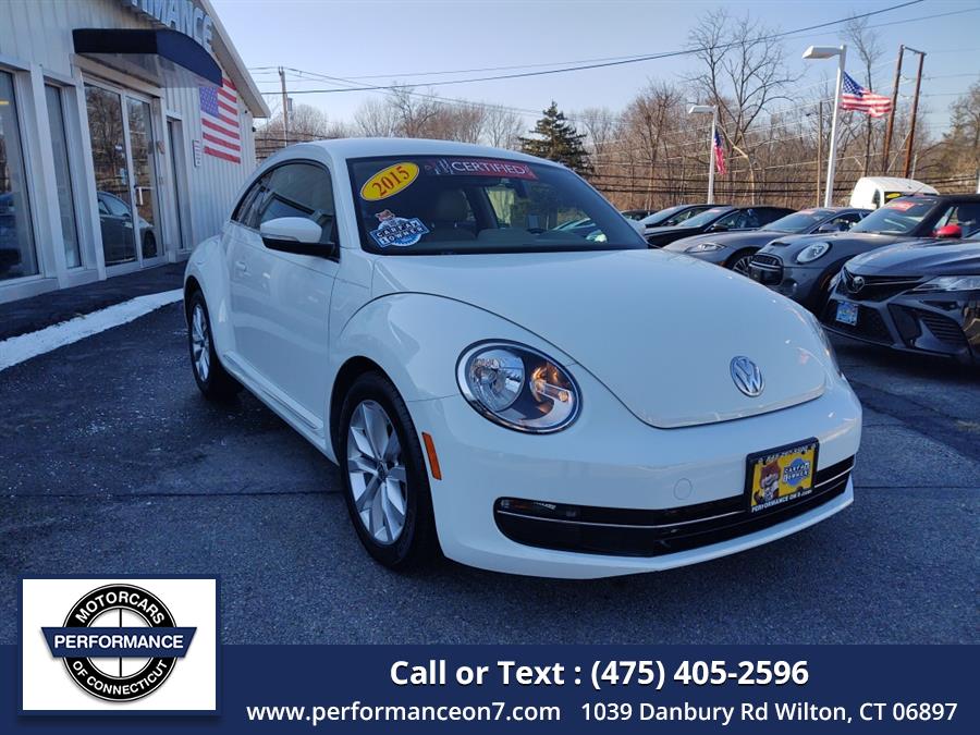 Used 2015 Volkswagen Beetle Coupe in Wilton, Connecticut | Performance Motor Cars Of Connecticut LLC. Wilton, Connecticut