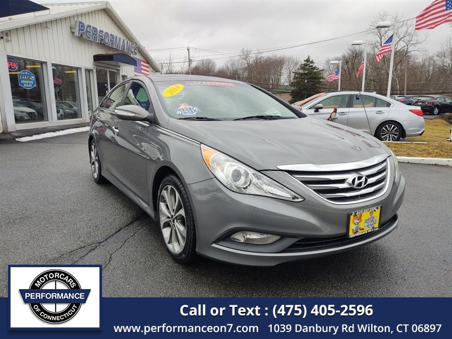 2014 Hyundai Sonata 4dr Sdn 2.0T Auto Limited, available for sale in Wilton, Connecticut | Performance Motor Cars Of Connecticut LLC. Wilton, Connecticut