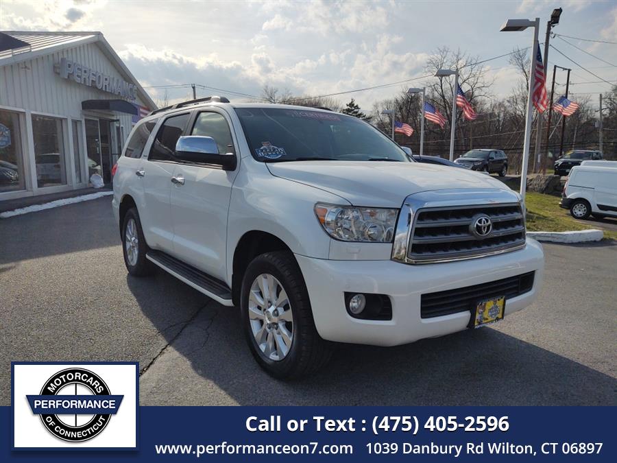 2015 Toyota Sequoia 4WD 5.7L Platinum (Natl), available for sale in Wilton, Connecticut | Performance Motor Cars Of Connecticut LLC. Wilton, Connecticut