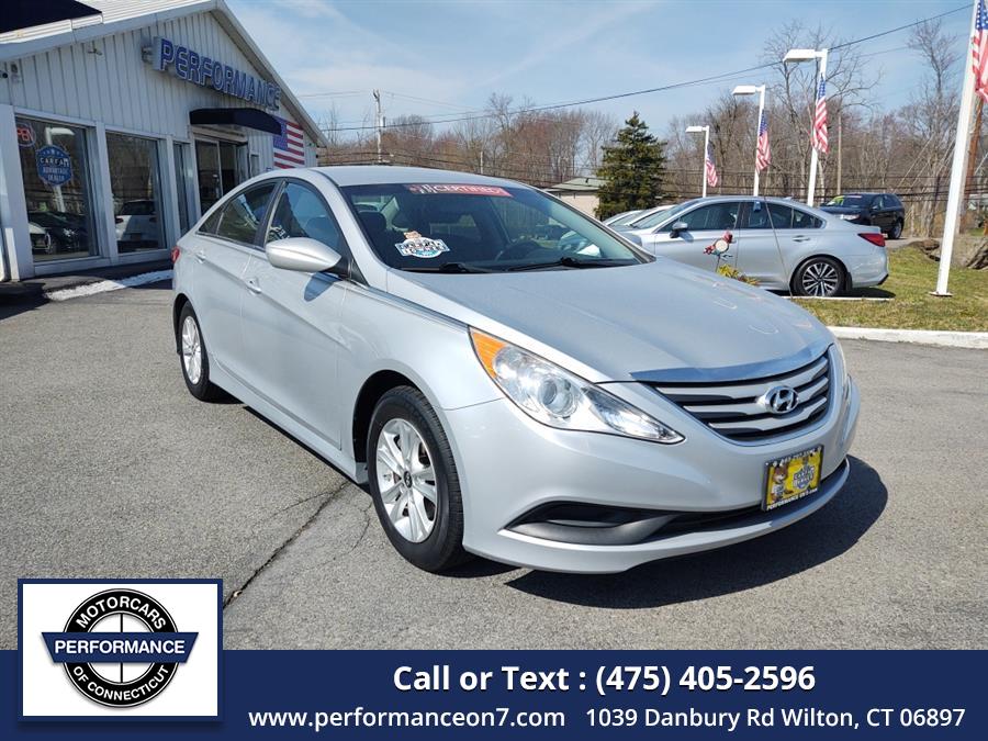 2014 Hyundai Sonata 4dr Sdn 2.4L Auto GLS, available for sale in Wilton, Connecticut | Performance Motor Cars Of Connecticut LLC. Wilton, Connecticut