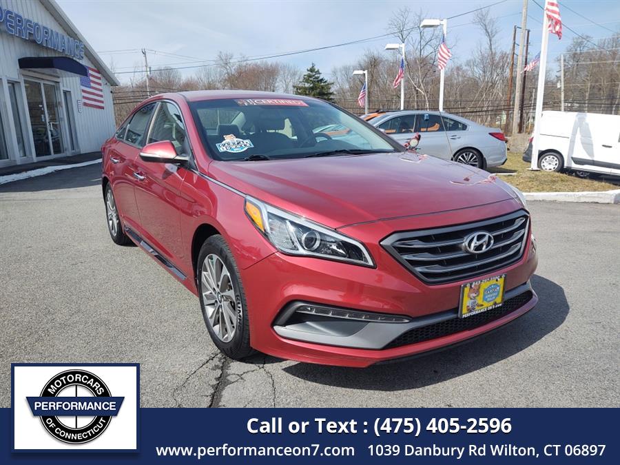 2016 Hyundai Sonata 4dr Sdn 2.4L Sport PZEV, available for sale in Wilton, Connecticut | Performance Motor Cars Of Connecticut LLC. Wilton, Connecticut