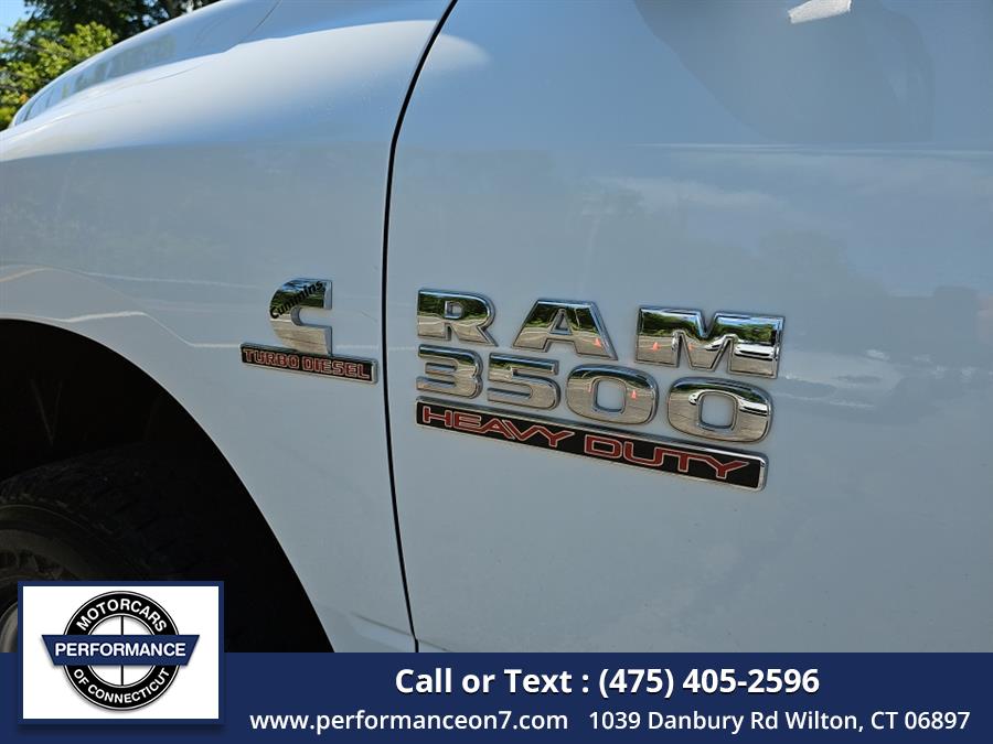 2018 Ram 3500 Cummins Diesel Tradesman 4x4 Crew Cab 6''4" Box, available for sale in Wilton, Connecticut | Performance Motor Cars Of Connecticut LLC. Wilton, Connecticut 2018 Ram 3500 Cummins Diesel Tradesman 4x4 Crew Cab 6''4" Box, available for sale in Wilton, Connecticut | Performance Motor Cars Of Connecticut LLC. Wilton, Connecticut