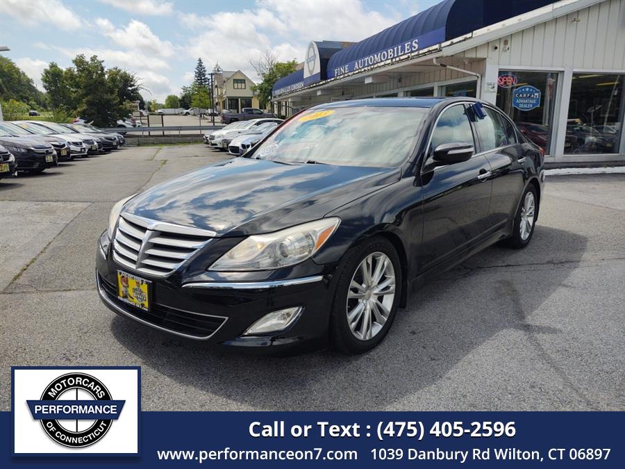 2013 Hyundai Genesis 4dr Sdn V6 3.8L, available for sale in Wilton, Connecticut | Performance Motor Cars Of Connecticut LLC. Wilton, Connecticut 2013 Hyundai Genesis 4dr Sdn V6 3.8L, available for sale in Wilton, Connecticut | Performance Motor Cars Of Connecticut LLC. Wilton, Connecticut