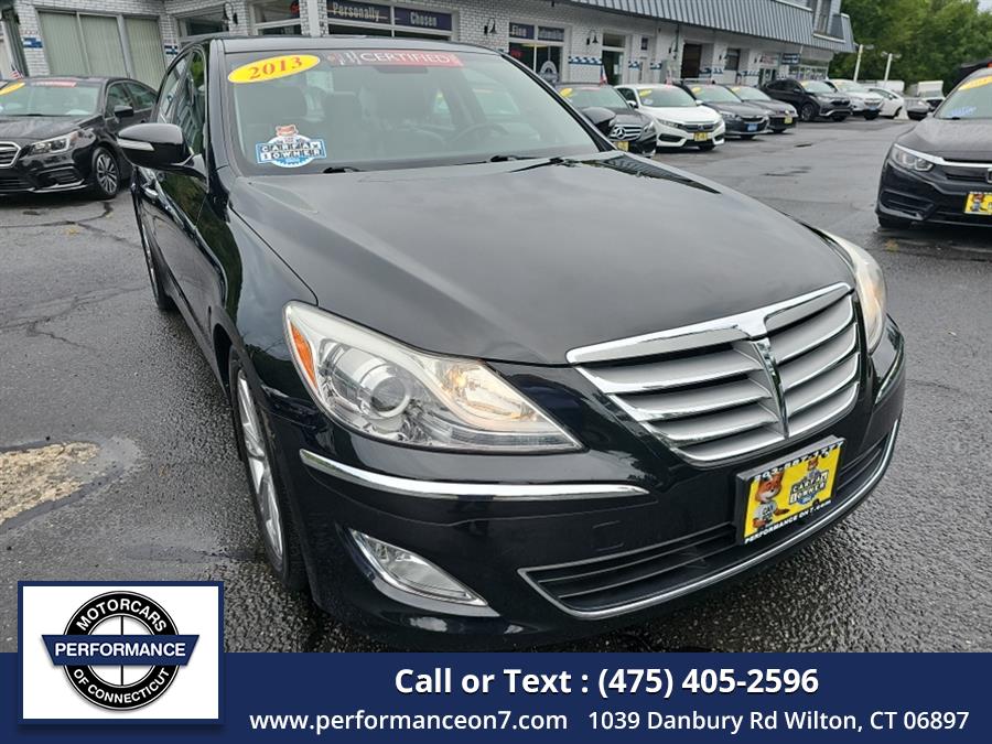 2013 Hyundai Genesis 4dr Sdn V6 3.8L, available for sale in Wilton, Connecticut | Performance Motor Cars Of Connecticut LLC. Wilton, Connecticut 2013 Hyundai Genesis 4dr Sdn V6 3.8L, available for sale in Wilton, Connecticut | Performance Motor Cars Of Connecticut LLC. Wilton, Connecticut