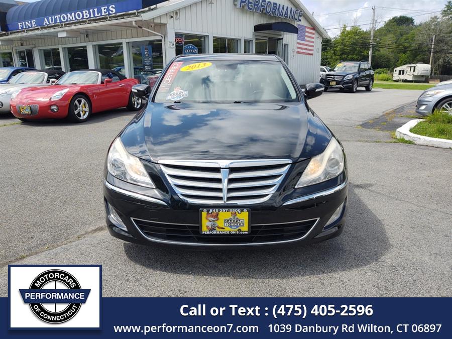 2013 Hyundai Genesis 4dr Sdn V6 3.8L, available for sale in Wilton, Connecticut | Performance Motor Cars Of Connecticut LLC. Wilton, Connecticut 2013 Hyundai Genesis 4dr Sdn V6 3.8L, available for sale in Wilton, Connecticut | Performance Motor Cars Of Connecticut LLC. Wilton, Connecticut