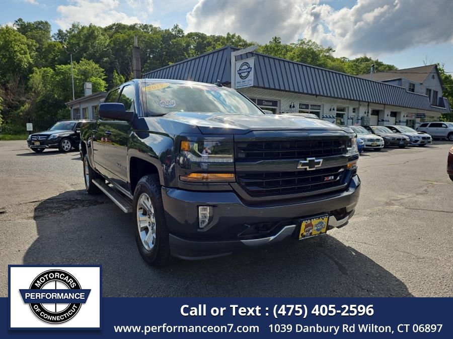 2017 Chevrolet Silverado 1500 4WD Crew Cab 143.5" LT w/1LT, available for sale in Wilton, Connecticut | Performance Motor Cars Of Connecticut LLC. Wilton, Connecticut