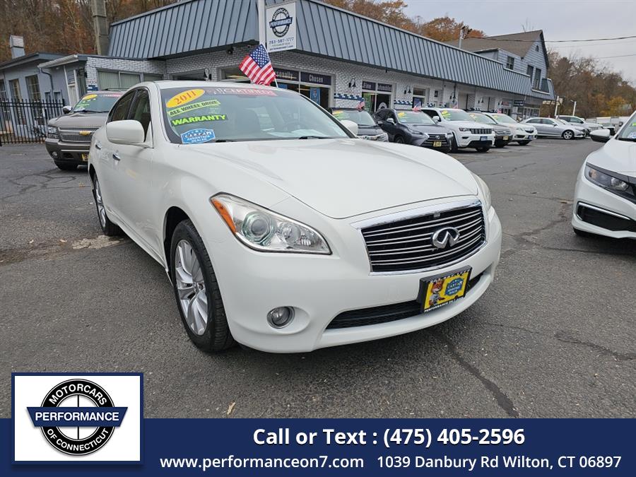 Used Infiniti M37 4dr Sdn AWD 2011 | Performance Motor Cars Of Connecticut LLC. Wilton, Connecticut