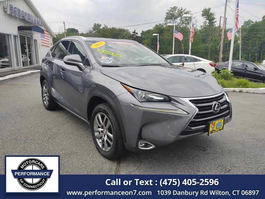 2015 Lexus NX 200t AWD 4dr, available for sale in Wilton, Connecticut | Performance Motor Cars Of Connecticut LLC. Wilton, Connecticut