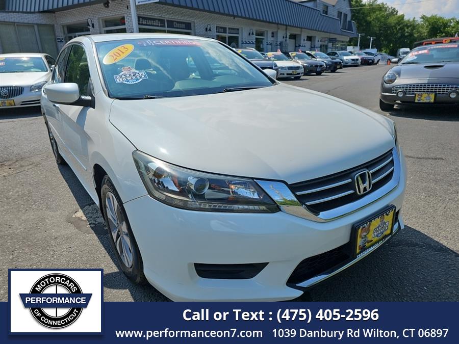 Used 2013 Honda Accord Sdn in Wilton, Connecticut | Performance Motor Cars Of Connecticut LLC. Wilton, Connecticut
