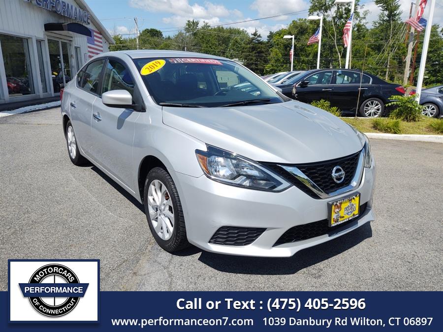 2019 Nissan Sentra SV CVT, available for sale in Wilton, Connecticut | Performance Motor Cars Of Connecticut LLC. Wilton, Connecticut
