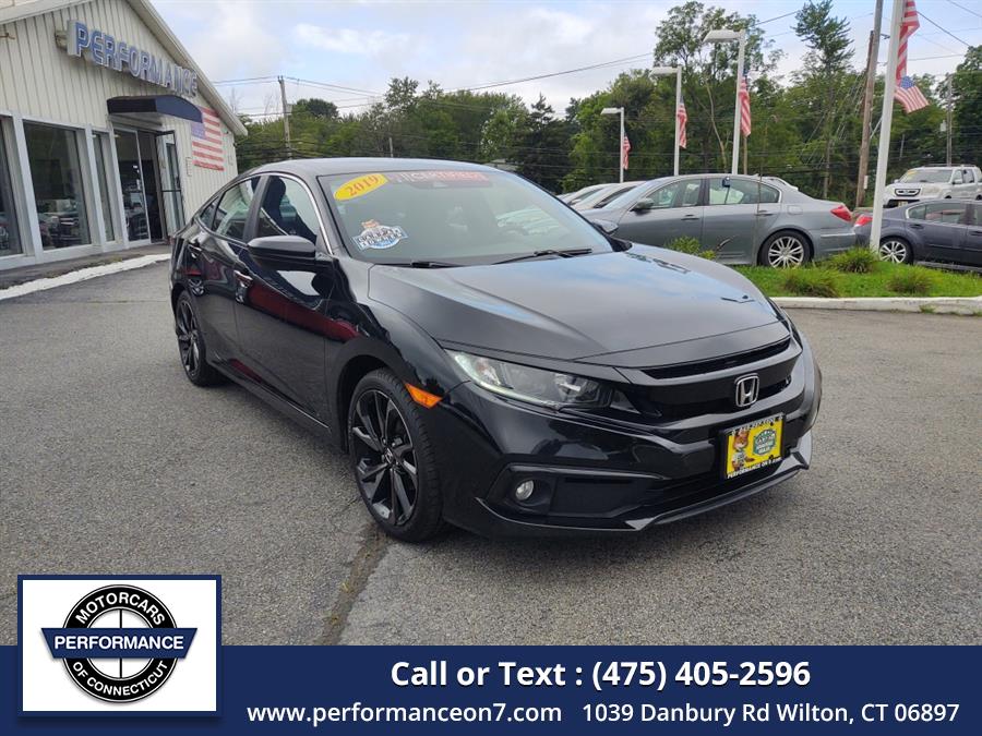 2019 Honda Civic Sedan Sport Manual 6-Speed, available for sale in Wilton, Connecticut | Performance Motor Cars Of Connecticut LLC. Wilton, Connecticut