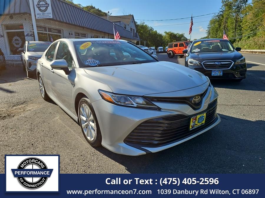2018 Toyota Camry LE Auto (Natl), available for sale in Wilton, Connecticut | Performance Motor Cars Of Connecticut LLC. Wilton, Connecticut
