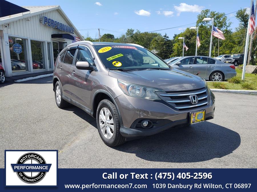 2012 Honda CR-V 4WD 5dr EX-L w/Navi, available for sale in Wilton, Connecticut | Performance Motor Cars Of Connecticut LLC. Wilton, Connecticut