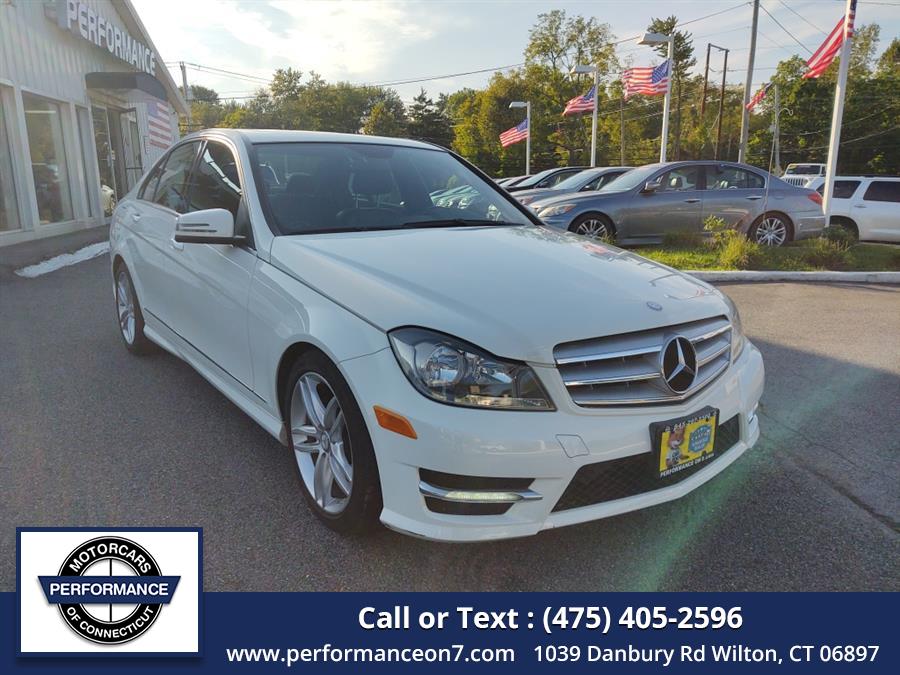 2012 Mercedes-Benz C-Class 4dr Sdn C 300 Luxury 4MATIC, available for sale in Wilton, Connecticut | Performance Motor Cars Of Connecticut LLC. Wilton, Connecticut