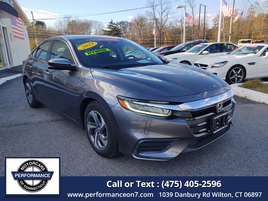 2019 Honda Insight EX CVT, available for sale in Wilton, Connecticut | Performance Motor Cars Of Connecticut LLC. Wilton, Connecticut