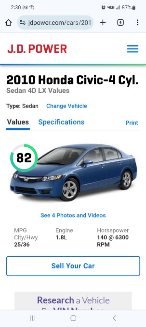 2010 Honda Civic Sdn 4dr Auto LX, available for sale in East Windsor, Connecticut | United Auto Sales of E Windsor, Inc. East Windsor, Connecticut 2010 Honda Civic Sdn 4dr Auto LX, available for sale in East Windsor, Connecticut | United Auto Sales of E Windsor, Inc. East Windsor, Connecticut