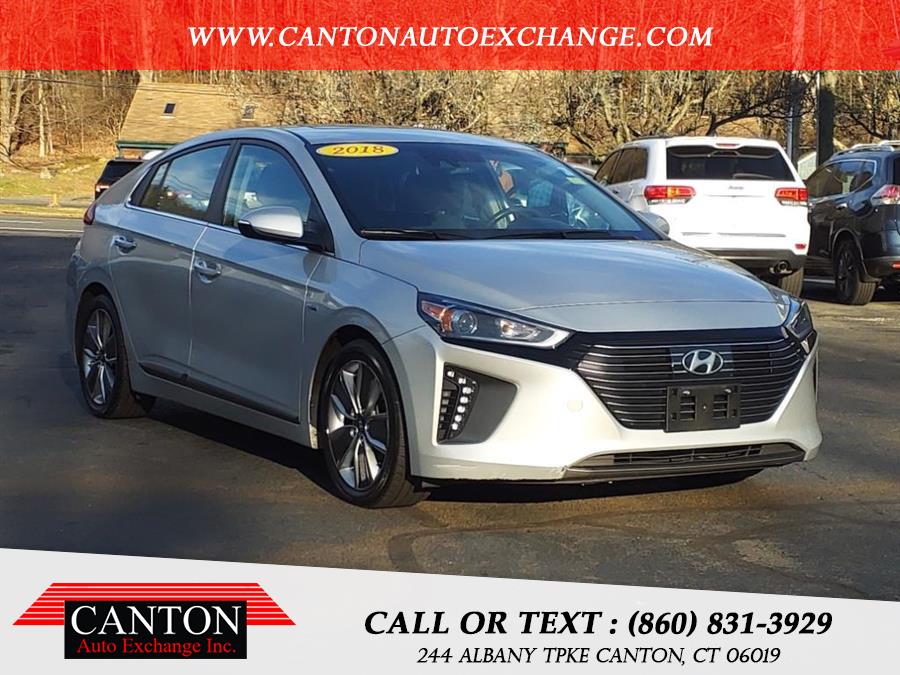 2018 Hyundai Ioniq Hybrid Limited, available for sale in Canton, Connecticut | Canton Auto Exchange. Canton, Connecticut
