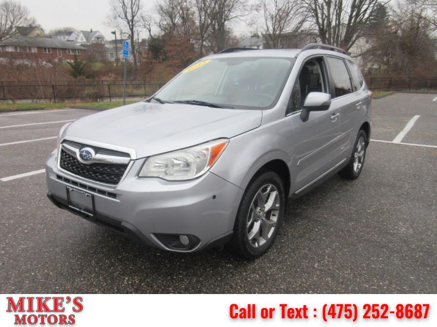 2015 Subaru Forester 4dr CVT 2.5i Touring PZEV, available for sale in Stratford, Connecticut | Mike's Motors LLC. Stratford, Connecticut