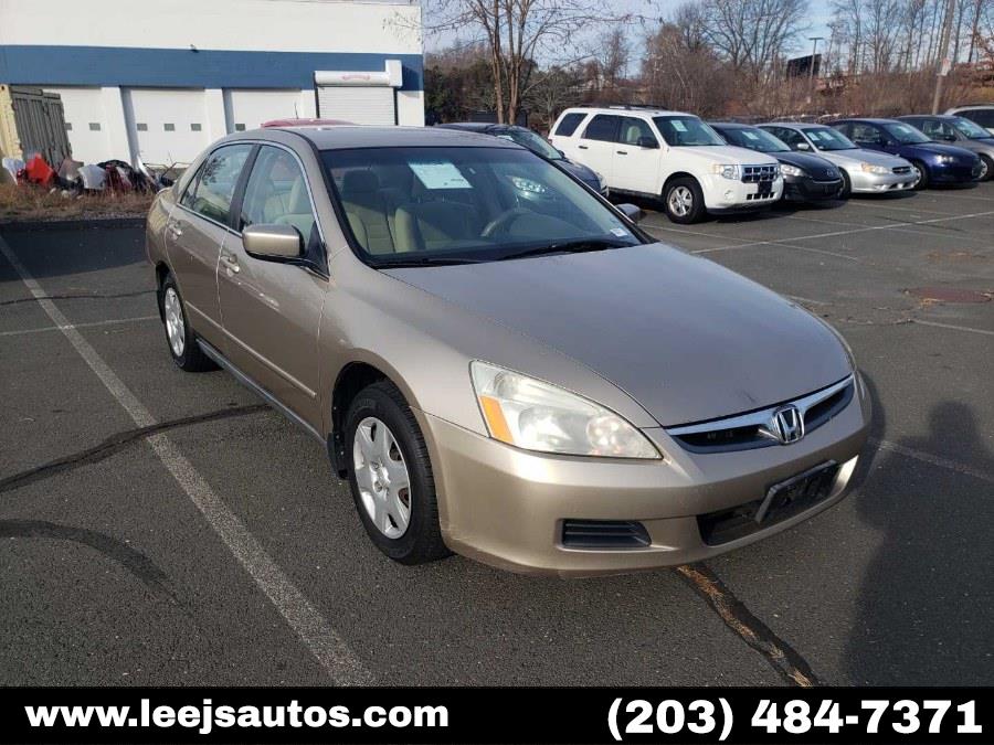 2007 Honda Accord Sdn 4dr I4 AT LX PZEV, available for sale in North Branford, Connecticut | LeeJ's Auto Sales & Service. North Branford, Connecticut