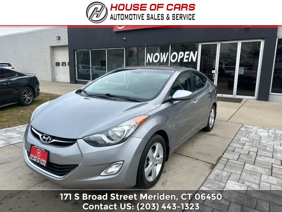2013 Hyundai Elantra 4dr Sdn Auto GLS PZEV (Ulsan Plant), available for sale in Meriden, Connecticut | House of Cars CT. Meriden, Connecticut