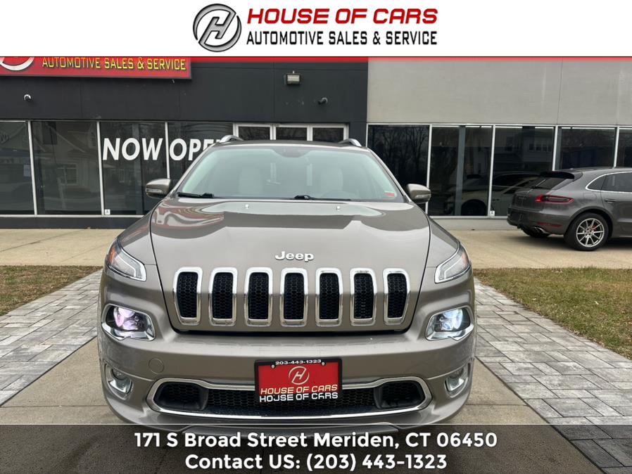 2016 Jeep Cherokee 4WD 4dr Overland, available for sale in Meriden, Connecticut | House of Cars CT. Meriden, Connecticut