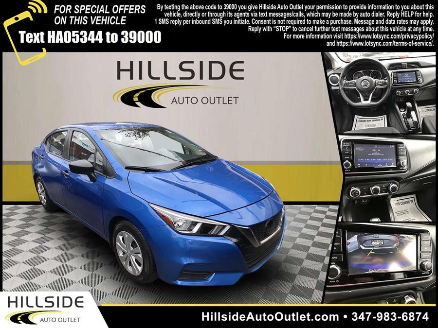 2021 Nissan Versa 1.6 S, available for sale in Jamaica, New York | Hillside Auto Outlet. Jamaica, New York