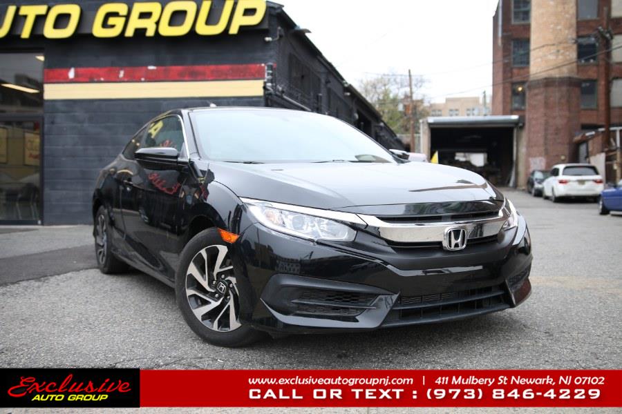 2018 Honda Civic Coupe LX-P CVT, available for sale in Newark, New Jersey | Exclusive Auto Group. Newark, New Jersey