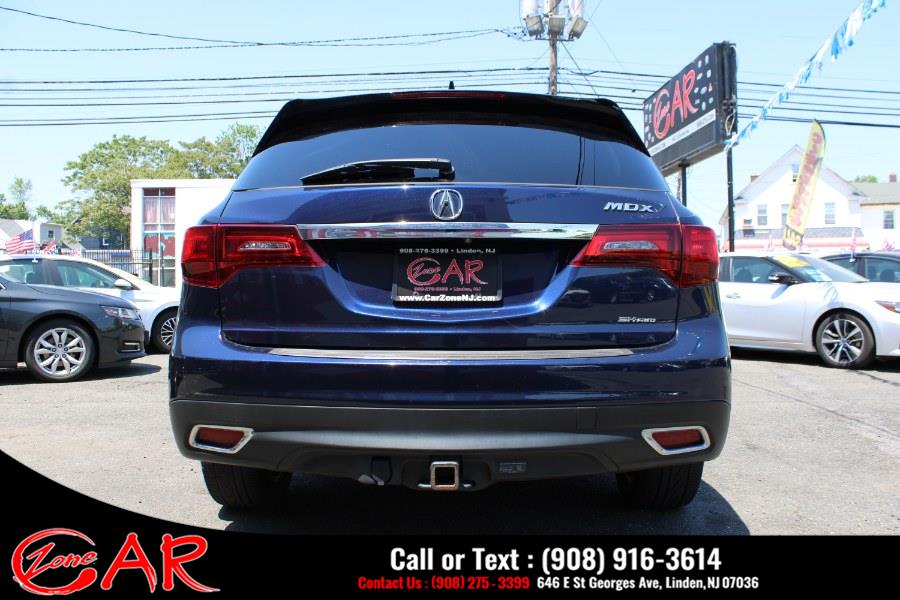 2016 Acura MDX SH-AWD 4dr w/Tech, available for sale in Linden, New Jersey | Car Zone. Linden, New Jersey 2016 Acura MDX SH-AWD 4dr w/Tech, available for sale in Linden, New Jersey | Car Zone. Linden, New Jersey