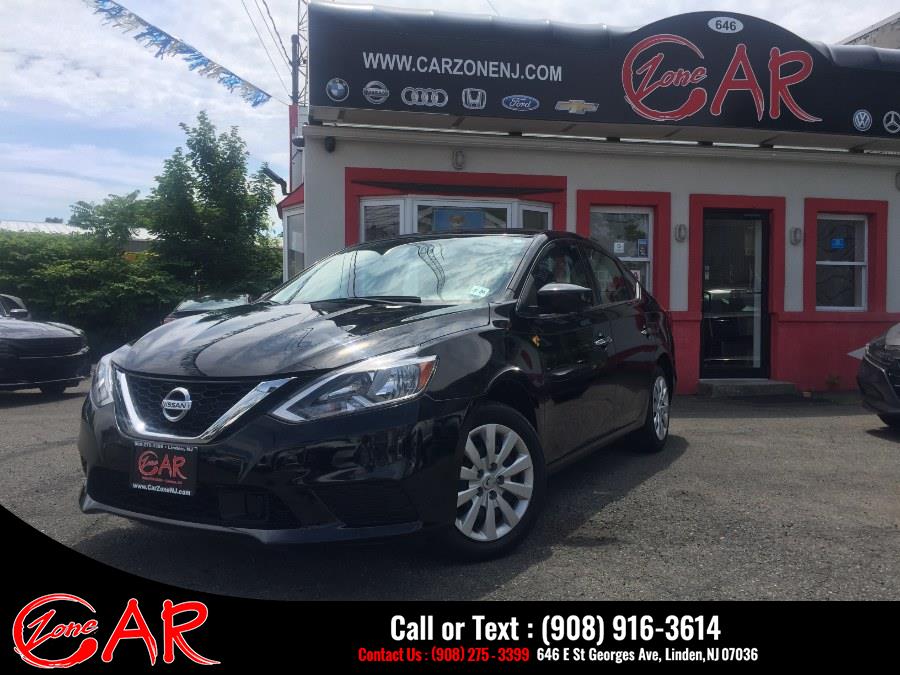 Used Nissan Sentra S CVT 2019 | Car Zone. Linden, New Jersey