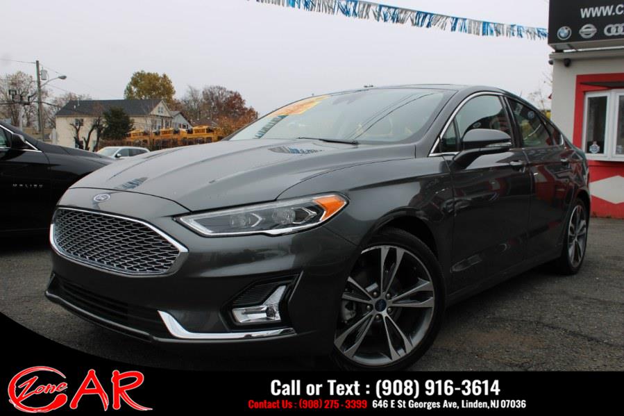 Used Ford Fusion Titanium FWD 2020 | Car Zone. Linden, New Jersey