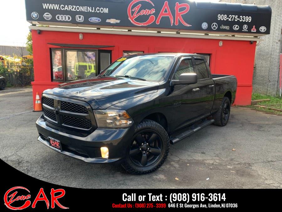 2017 Ram 1500 Express 4x4 Quad Cab 6''4" Box, available for sale in Linden, New Jersey | Car Zone. Linden, New Jersey