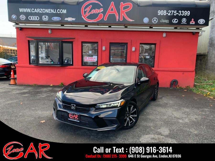 2022 Honda Civic Sedan EX CVT, available for sale in Linden, New Jersey | Car Zone. Linden, New Jersey