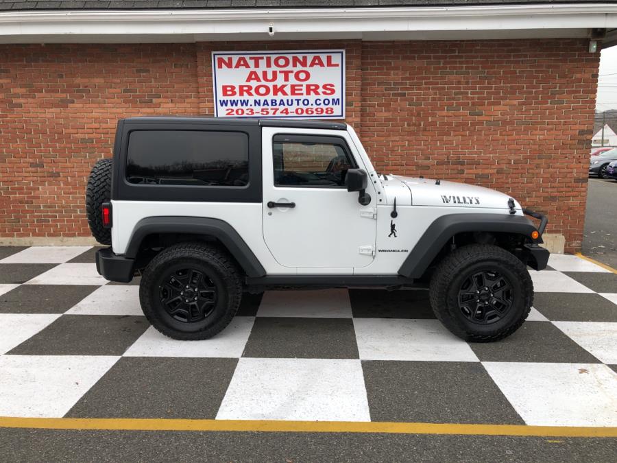 2016 Jeep Wrangler 4WD 2dr Willy Wheeler, available for sale in Waterbury, Connecticut | National Auto Brokers, Inc.. Waterbury, Connecticut